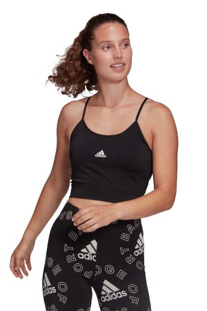Spagcrop Kadın Atlet - HA1197 Siyah - EU-Adidas