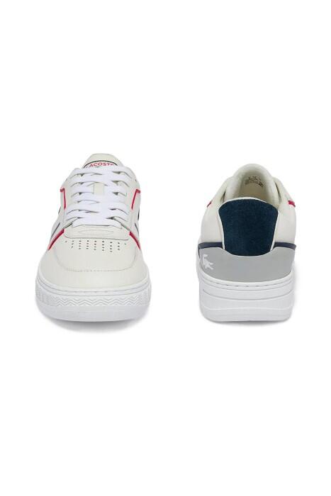 Sport L001 Erkek Ayakkabı - 742SMA0092T Beyaz/Lacivert/Kırmızı - 5