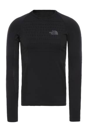 Sport L/S Crew Neck Erkek Uzun Kollu T-Shirt - NF0A3Y28 Siyah/Gri - 1