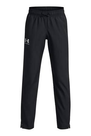 Sportstyle Woven Erkek Çocuk Eşofman Altı - 1370184 Siyah/Siyah - Under Armour