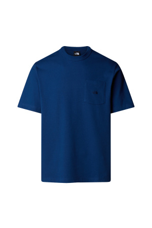 Ss Dome Relaxed Pocket Tee Erkek T-Shirt - NF0A8C3P Lacivert - The North Face