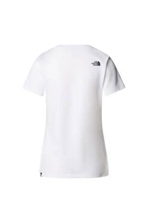 Ss Easy Kadın T-Shirt - NF0A8A6D Beyaz - 2