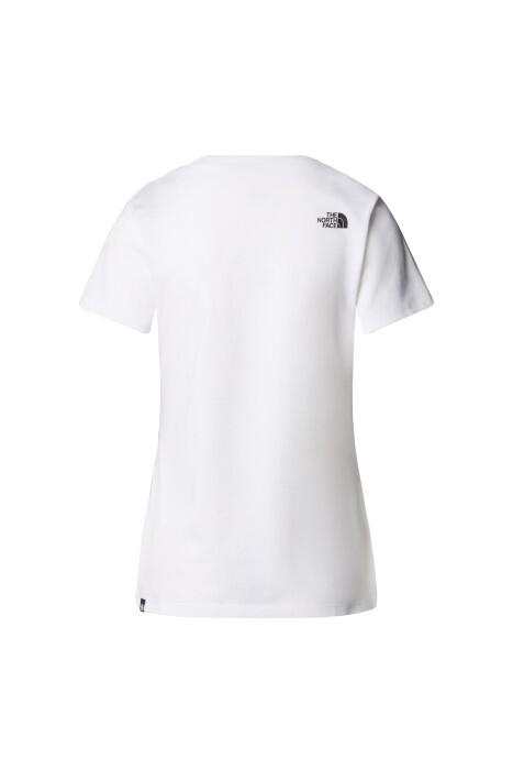 Ss Easy Kadın T-Shirt - NF0A8A6D Beyaz - 2