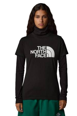Ss Easy Kadın T-Shirt - NF0A8A6D Siyah - 3