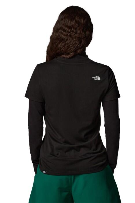 Ss Easy Kadın T-Shirt - NF0A8A6D Siyah - 5