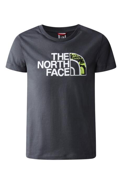 S/S Easy Tee Erkek Çocuk T-Shirt - NF0A82GH Asfalt Gri - 1