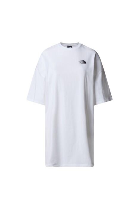 S/S Essential Oversize Tee Dress Kadın T-Shirt - NF0A87NF Beyaz - 1
