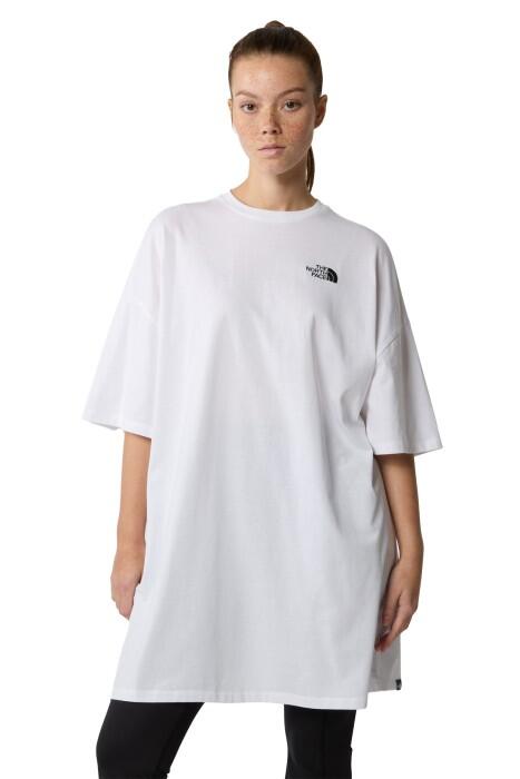 S/S Essential Oversize Tee Dress Kadın T-Shirt - NF0A87NF Beyaz - 3
