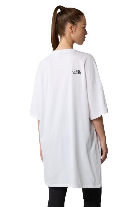 S/S Essential Oversize Tee Dress Kadın T-Shirt - NF0A87NF Beyaz - 5