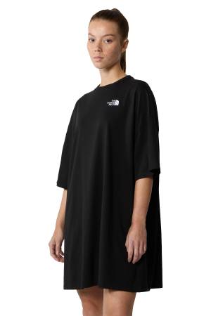 S/S Essential Oversize Tee Dress Kadın T-Shirt - NF0A87NF Siyah - 3