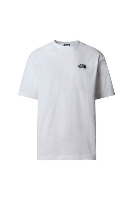S/S Essential Oversize Tee Erkek T-Shirt - NF0A87NR Beyaz - 1