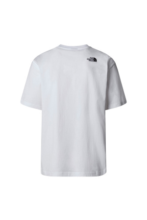 S/S Essential Oversize Tee Erkek T-Shirt - NF0A87NR Beyaz - 2