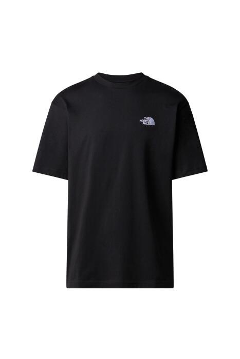S/S Essential Oversize Tee Erkek T-Shirt - NF0A87NR Siyah - 1