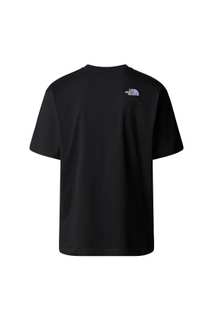 S/S Essential Oversize Tee Erkek T-Shirt - NF0A87NR Siyah - 2