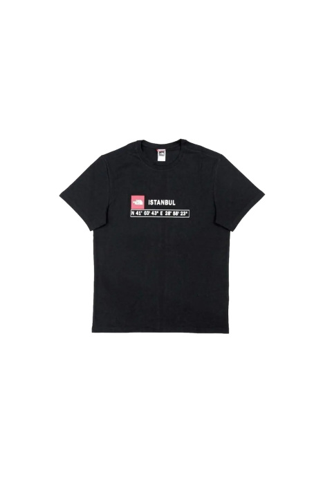 S/S Gps Tee Istanbul Erkek T-Shirt - NF0A8B4K Siyah - 1