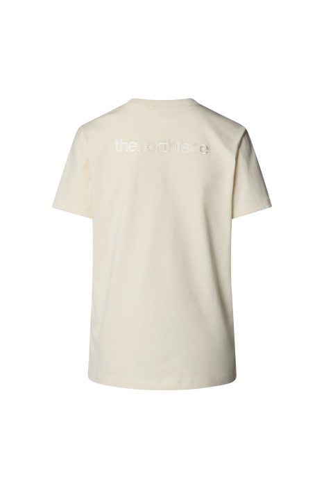 Ss Logo Rmst Relaxed Tee Kadın T-Shirt - NF0A8C38 Krem - 5