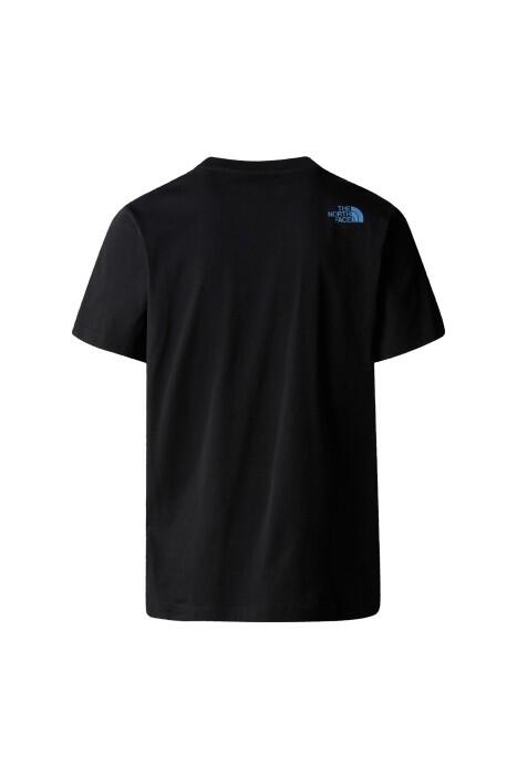 S/S Mountain Line Tee Erkek T-Shirt - NF0A87NT Siyah - 2