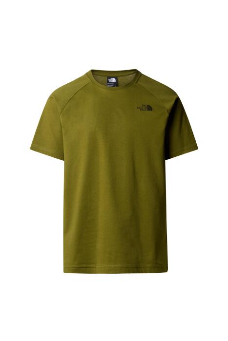 S/S North Faces Tee Erkek T-Shirt - NF0A87NU Yağ Yeşili - 1