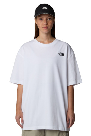 Ss Nse Oversızed Tee Unisex T-Shirt - NF0A8C3T Beyaz - 3