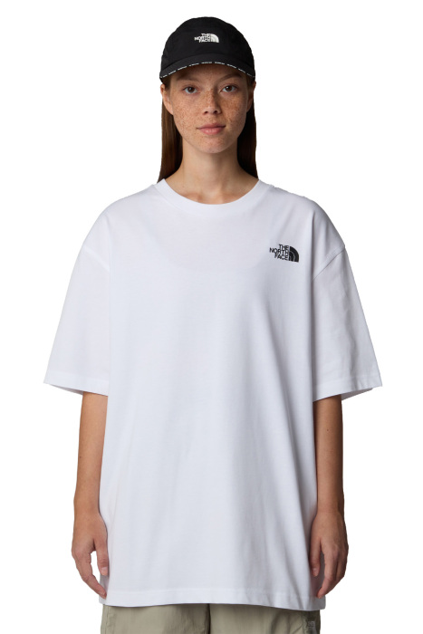 Ss Nse Oversızed Tee Unisex T-Shirt - NF0A8C3T Beyaz - 3