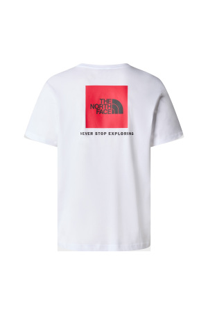 S/S Redbox Tee Erkek T-Shirt - NF0A87NP Beyaz - 2