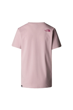 Ss Relaxed Easy Tee Kadın T-Shirt - NF0A8A6G Pembe - 2