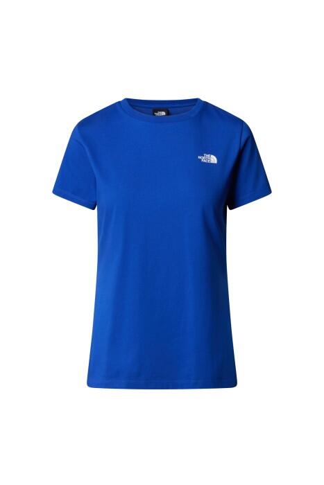 S/S Simple Dome Slim Tee Kadın T-Shirt - NF0A87NH Mavi - 1