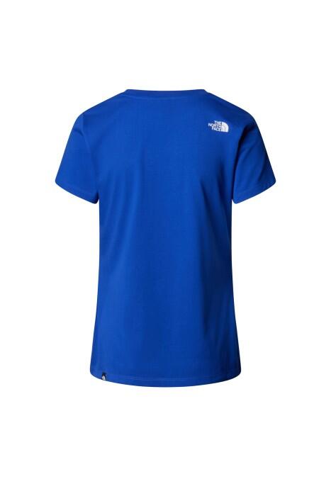S/S Simple Dome Slim Tee Kadın T-Shirt - NF0A87NH Mavi - 2