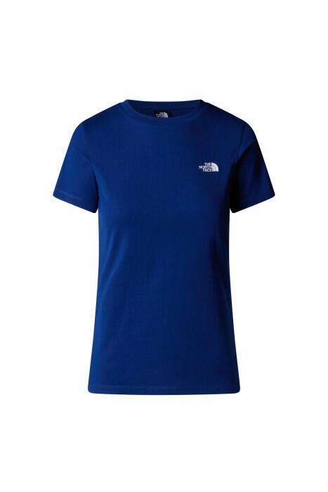 S/S Simple Dome Slim Tee Kadın T-Shirt - NF0A87NH Petrol Mavisi - 1