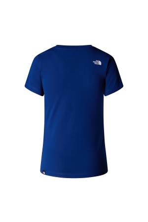 S/S Simple Dome Slim Tee Kadın T-Shirt - NF0A87NH Petrol Mavisi - 2