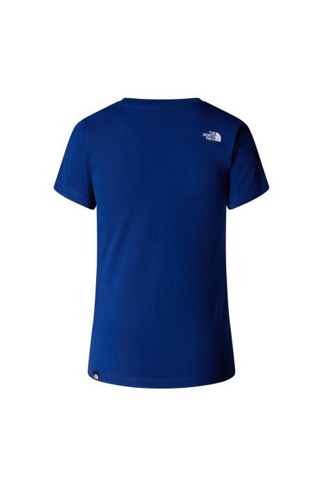 S/S Simple Dome Slim Tee Kadın T-Shirt - NF0A87NH Petrol Mavisi - 2