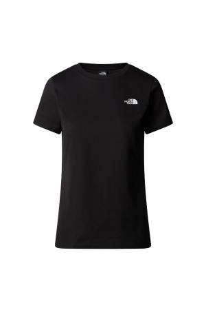 S/S Simple Dome Slim Tee Kadın T-Shirt - NF0A87NH Siyah - 1