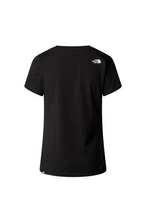 S/S Simple Dome Slim Tee Kadın T-Shirt - NF0A87NH Siyah - 2
