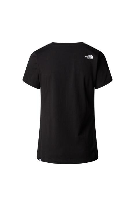 S/S Simple Dome Slim Tee Kadın T-Shirt - NF0A87NH Siyah - 2