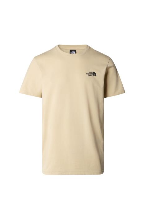 S/S Simple Dome Tee Erkek T-Shirt - NF0A87NG Gri - 1