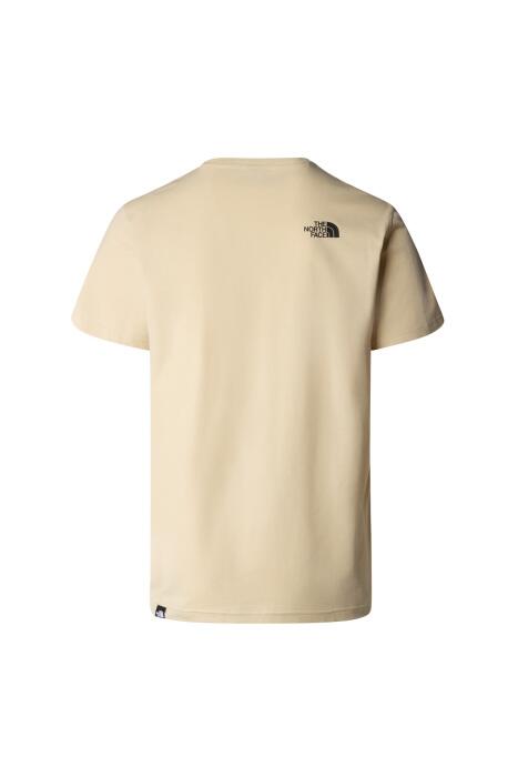 S/S Simple Dome Tee Erkek T-Shirt - NF0A87NG Gri - 2