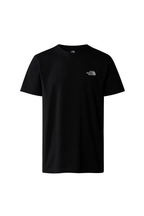 S/S Simple Dome Tee Erkek T-Shirt - NF0A87NG Siyah - 1