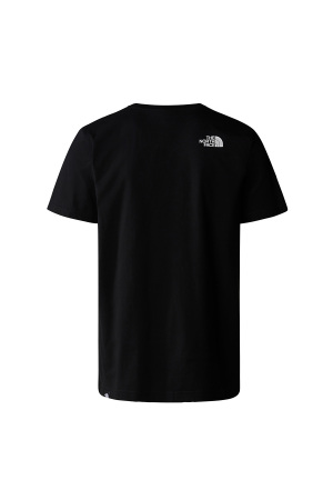 S/S Simple Dome Tee Erkek T-Shirt - NF0A87NG Siyah - 2