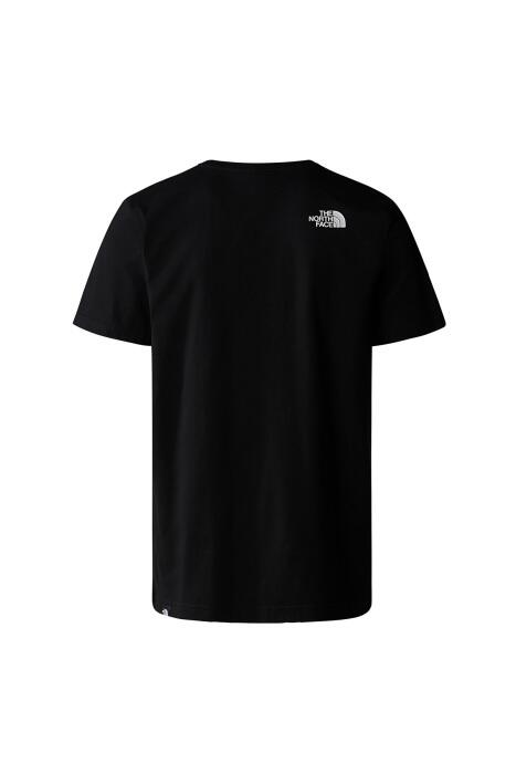 S/S Simple Dome Tee Erkek T-Shirt - NF0A87NG Siyah - 2