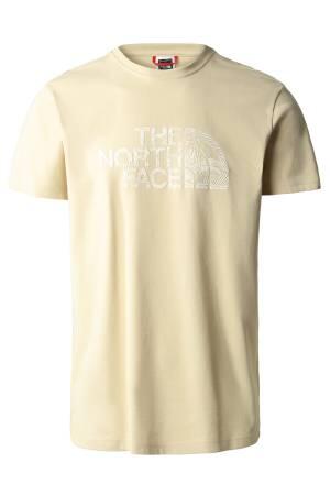 S/S Woodcut Dome Erkek T-Shirt - NF0A827H Gri - 1