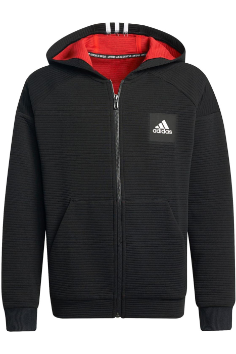 Stadium Erkek Çocuk Tam Fermuarlı SweatShirt - H10163 Siyah - 1