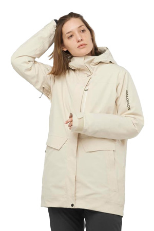 Stance Cargo Kadın Mont - LC2149100 Krem - Salomon