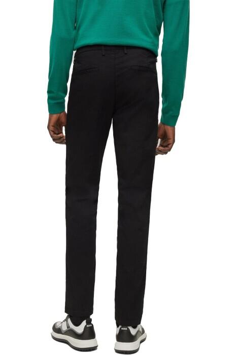 Streç Pamuklu Gabardin İçinde Dar Kesim Pantolon - 50468721 Siyah - 2