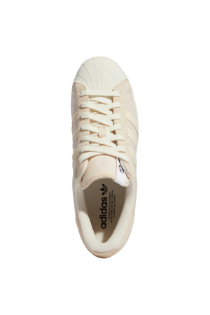 Superstar Erkek Ayakkabı - GX5830 Krem/Ekru - 4
