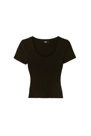 Tally Weijl Kadın Basic T-Shirt - STSCOORIONS Siyah - 4