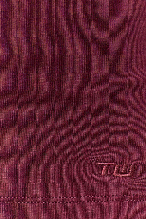 Tally Weijl Kadın Baskılı T-Shirt - STSCONIGEL Bordo - 5