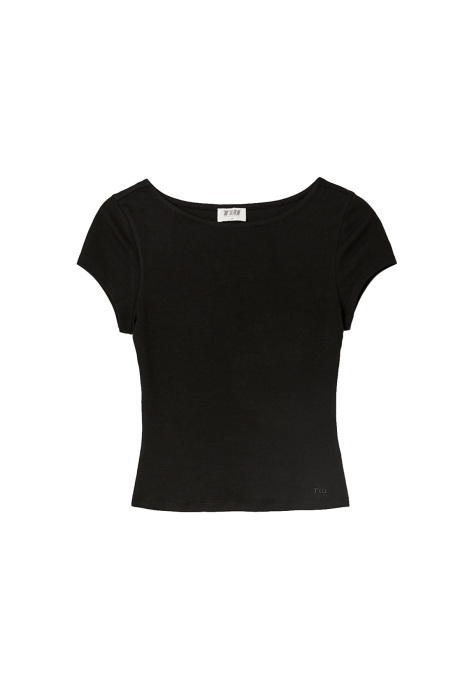Tally Weijl Kadın Baskılı T-Shirt - STSCONIGEL Siyah - 4