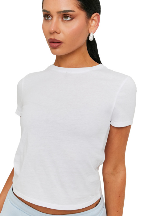 Tally Weijl Kadın Baskılı T-Shirt - STSCOPERLA Beyaz - 2