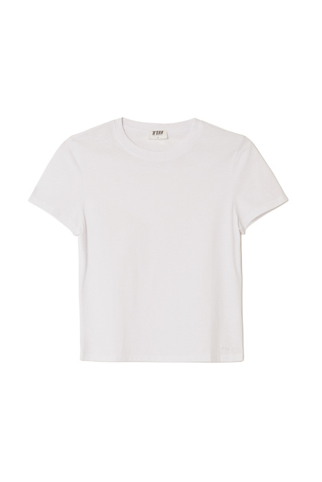 Tally Weijl Kadın Baskılı T-Shirt - STSCOPERLA Beyaz - 4