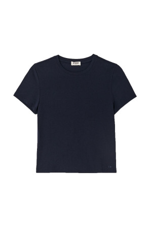 Tally Weijl Kadın Baskılı T-Shirt - STSCOPERLA Lacivert - 4